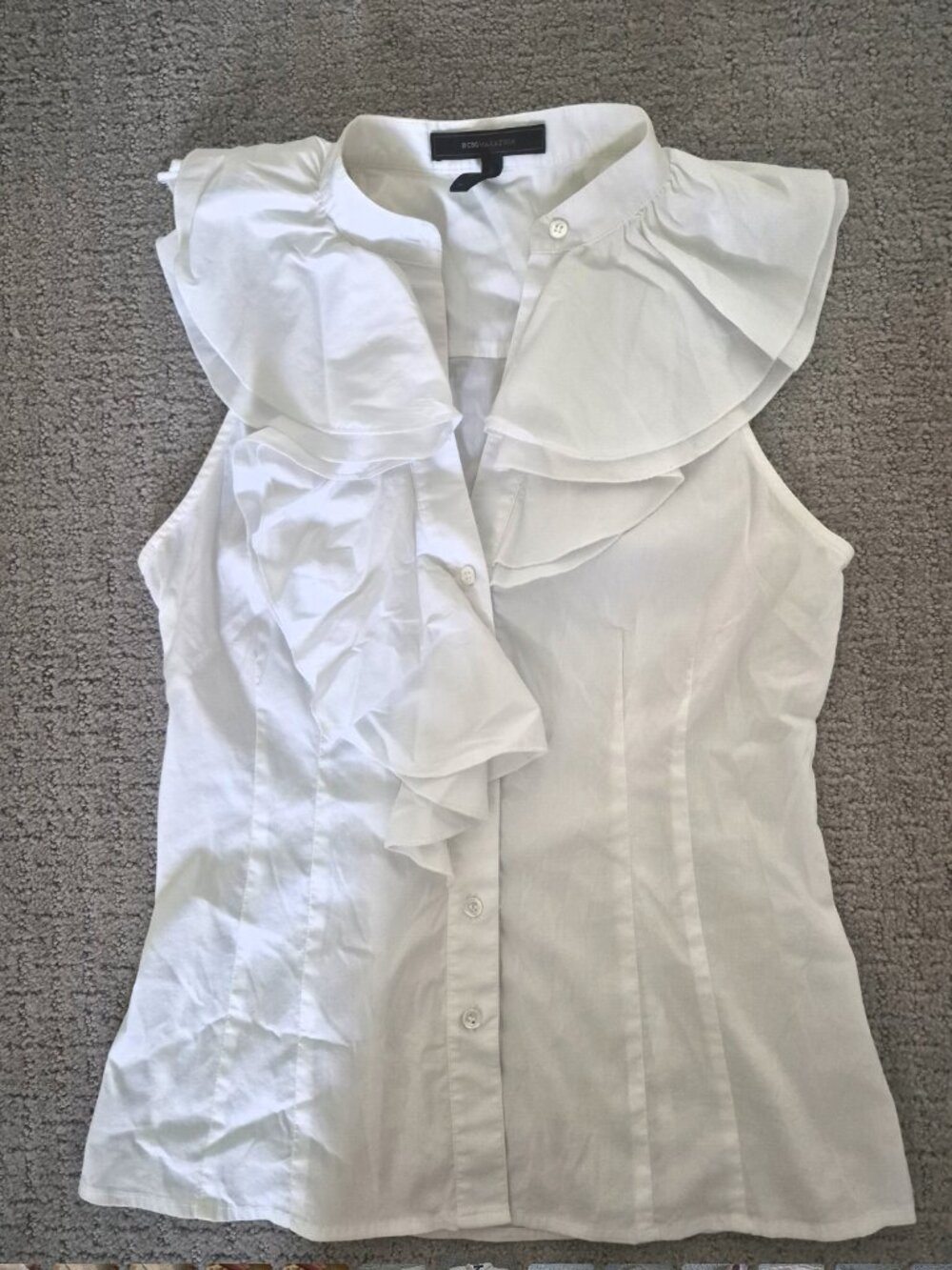 Bcbg cotton sleeveless top xs